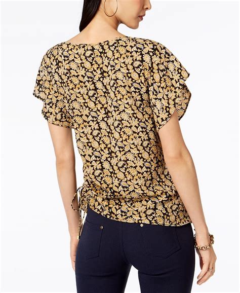 MICHAEL Michael Kors Flutter Sleeve Tops for Women 